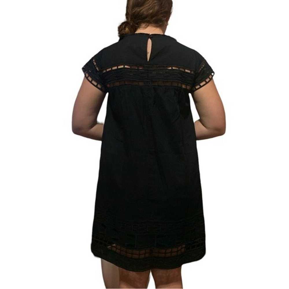 Sea New York Black Embroidered Dress | Size 2 - image 6