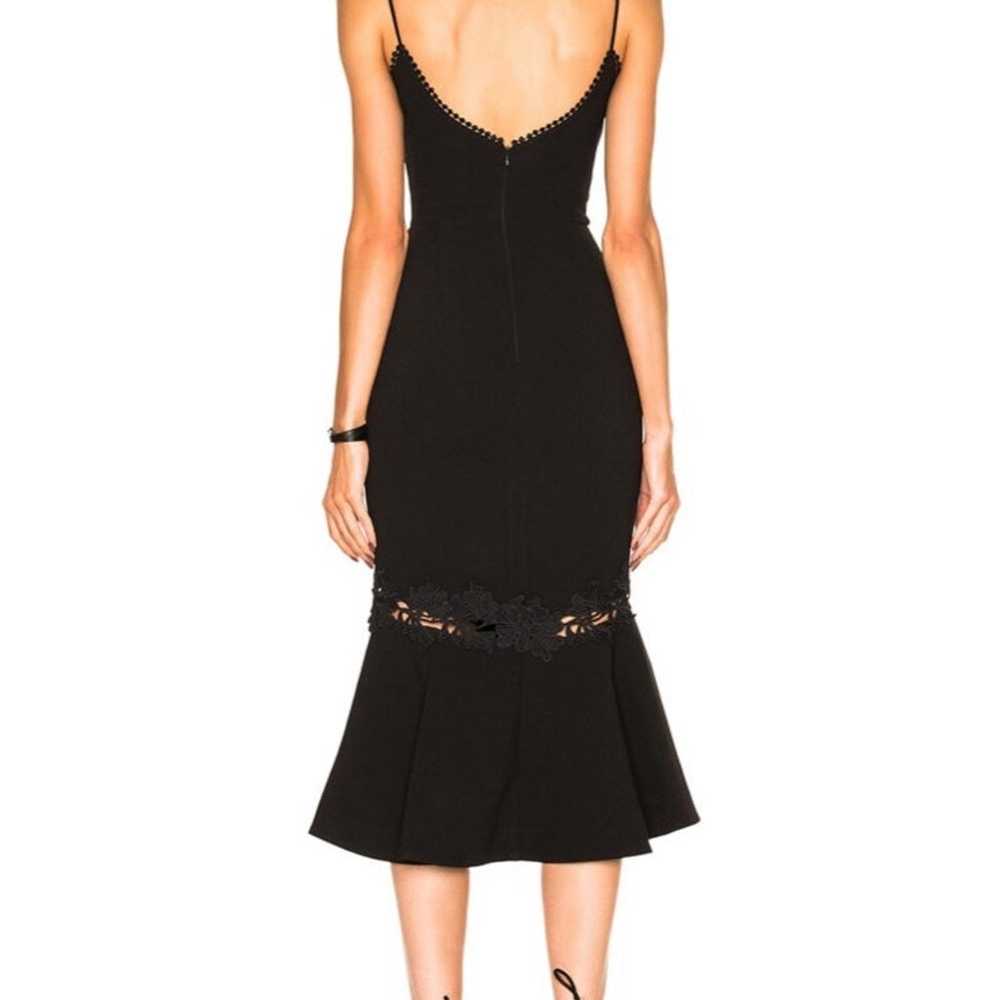 Nicholas Crepe Fitted Panel Dress - image 3