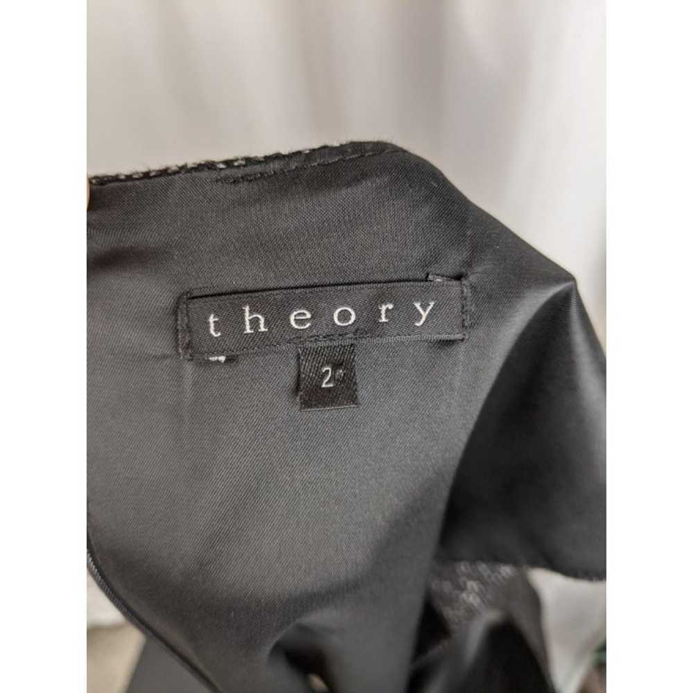 Theory shift Gray Virgin Wool Dress Sleeveless 2 … - image 3