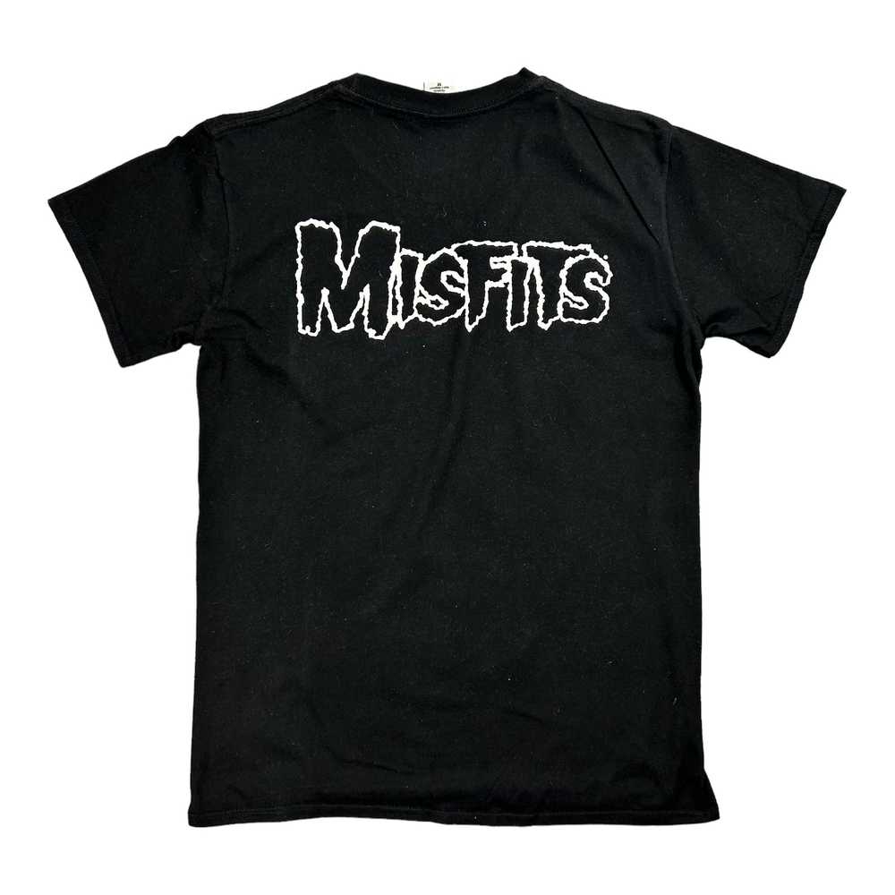 Misfits × Rock T Shirt × Vintage Misfits Black T-… - image 2