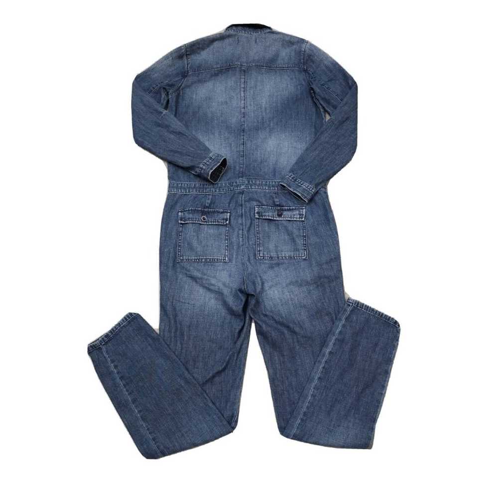 Madewell Signature Long Sleeve Coveralls Womens D… - image 6
