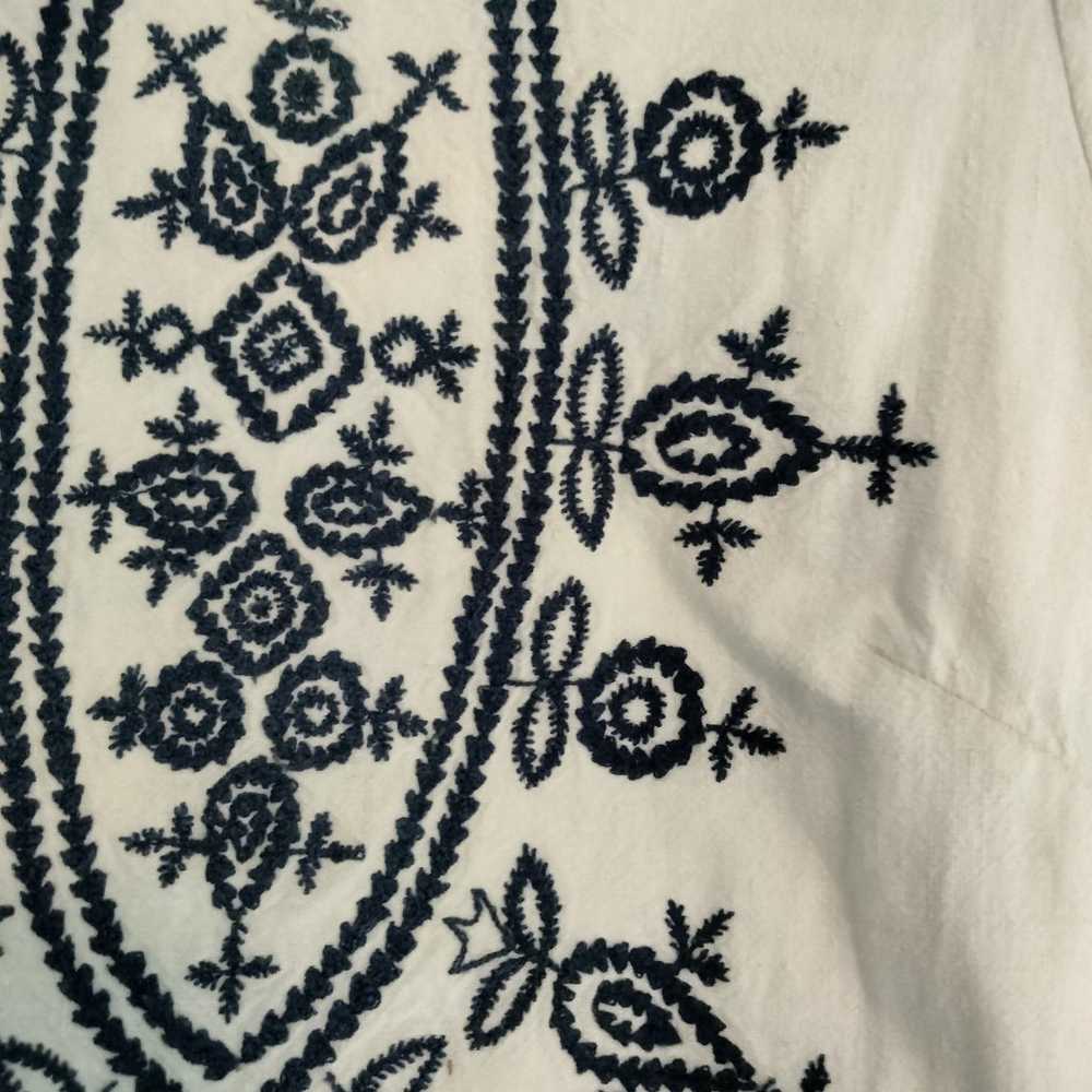 Isabel Marant Etoile embroidered shift dress - image 7