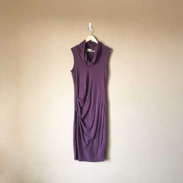 Standard James Perse Plum Cowl Dress