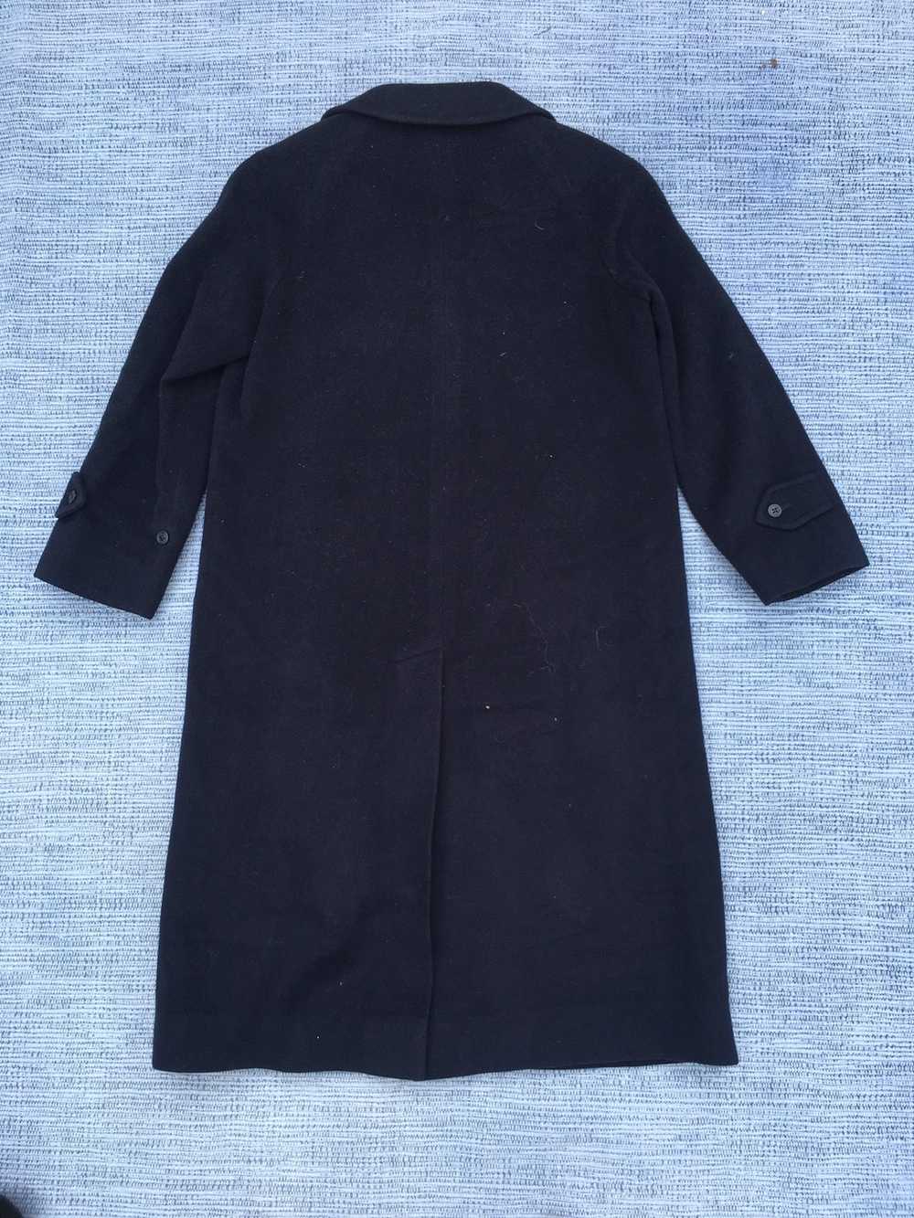 Giorgio Armani black overcoat - image 1