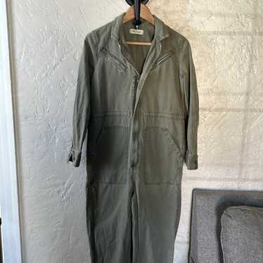 Walls Blizzard Pruf Insulated Coverall BUTTON & ZIPS TO WAIST EASY ON/OFF  LG.