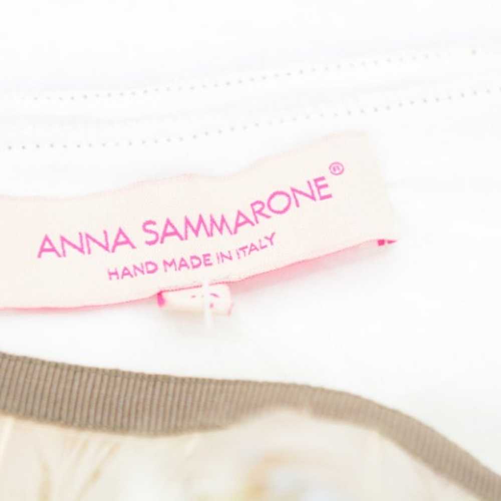 ANNA SAMMARONE White Short Sleeved Dress - image 4