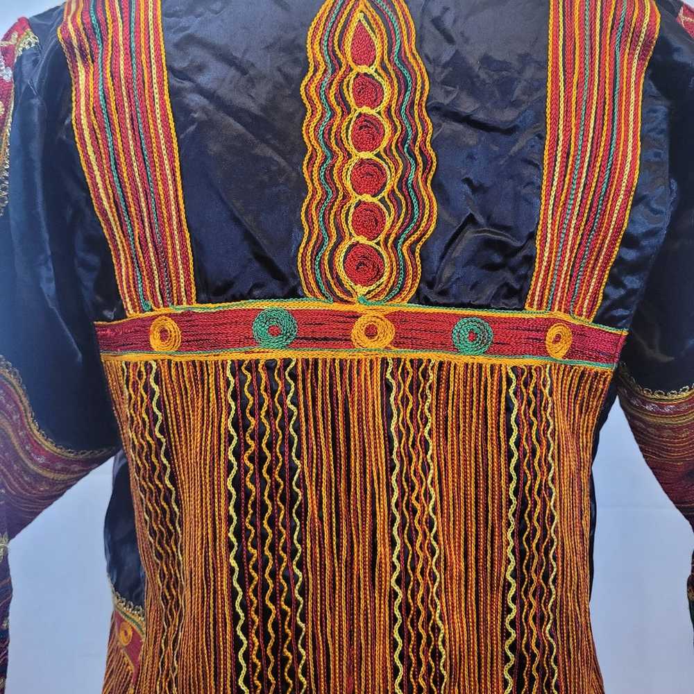 Vintage Beautiful Kaftan Embroidered Long Dress D… - image 4