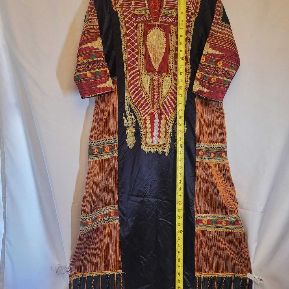 Vintage Beautiful Kaftan Embroidered Long Dress D… - image 5