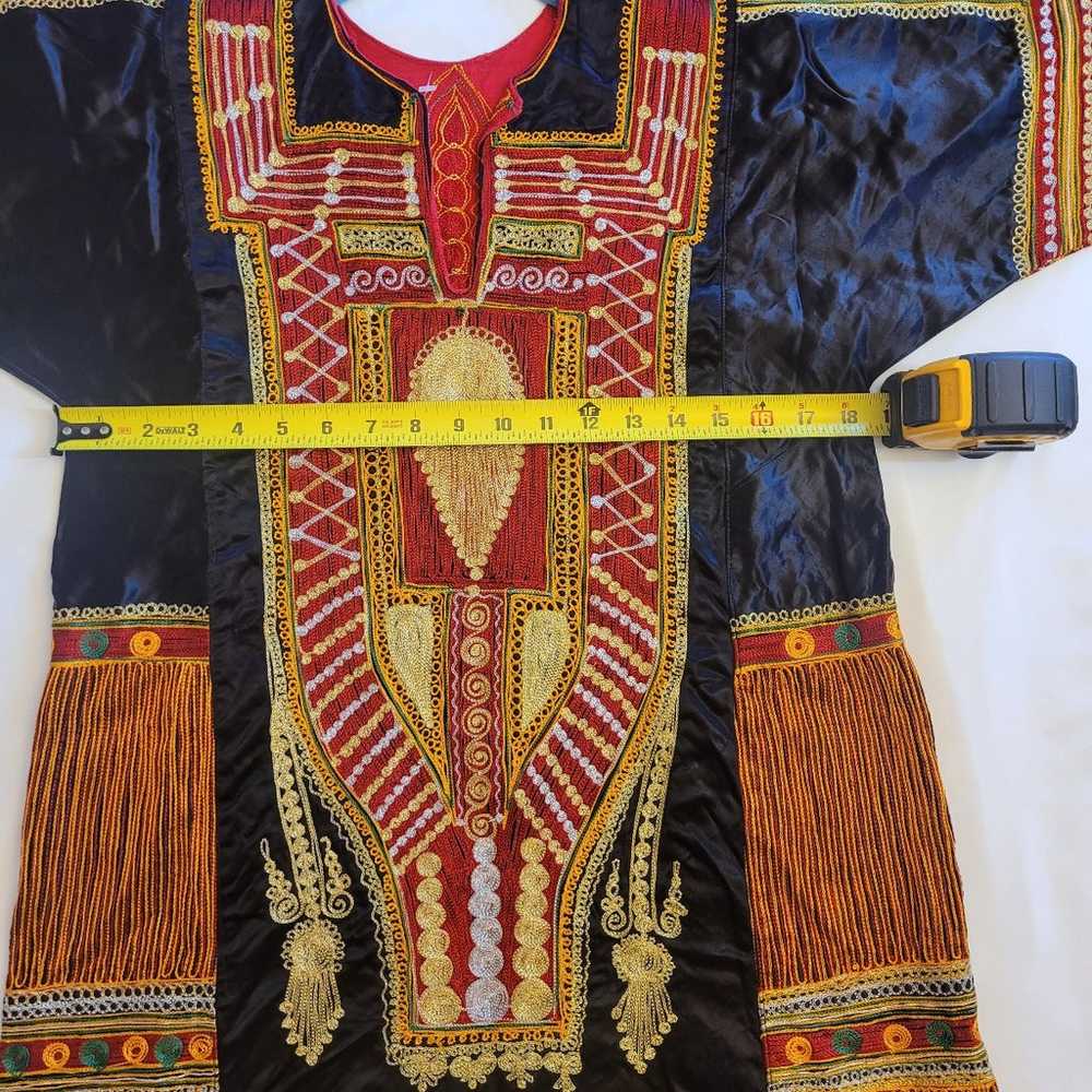 Vintage Beautiful Kaftan Embroidered Long Dress D… - image 7