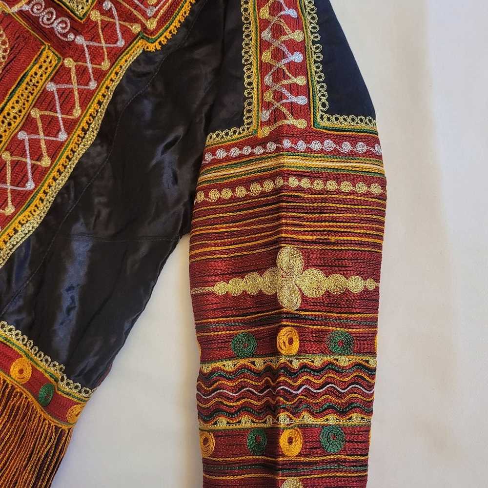 Vintage Beautiful Kaftan Embroidered Long Dress D… - image 8