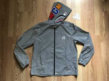 Bape 3m reflective shark jacket online