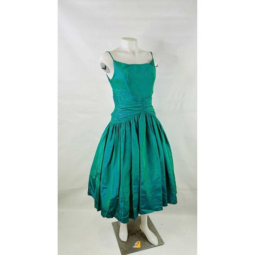 VTG 1950s Womens Small Iridescent A Line Prom Par… - image 12