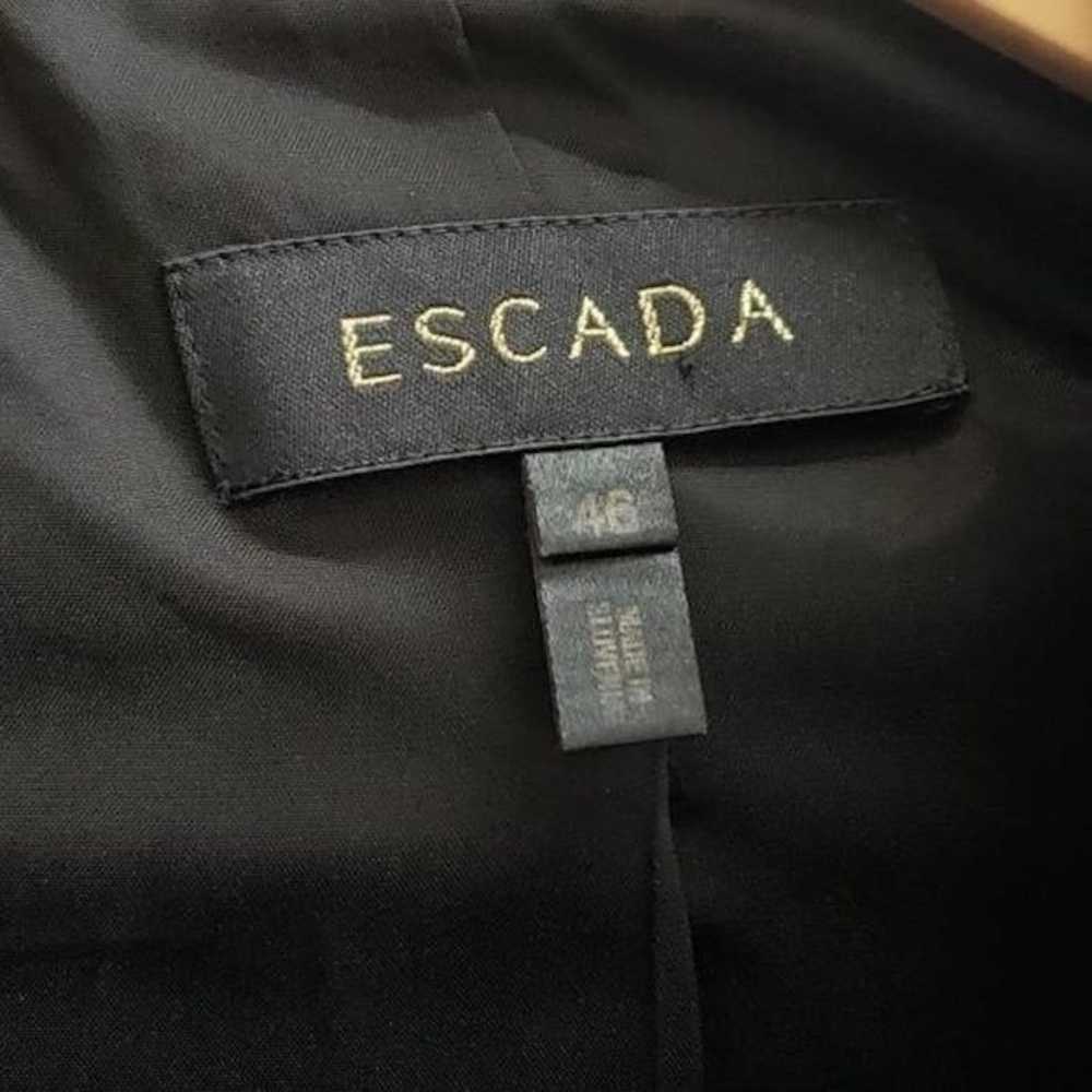 Escada ESCADA Black Power Suit Career Set Jacket … - image 2