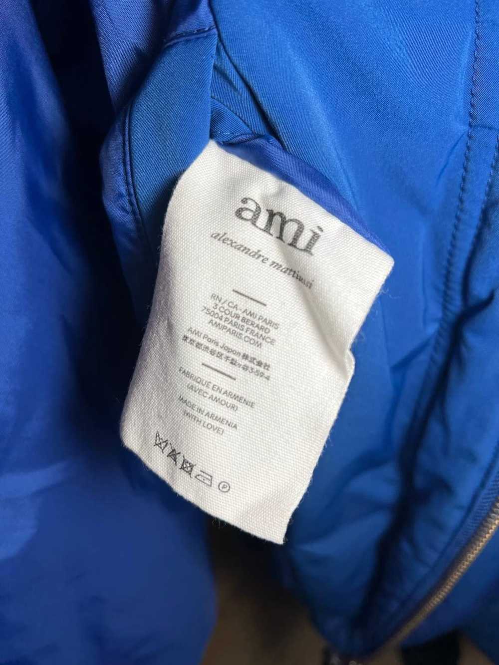 AMI AMI Paris Ami de Coeur-Patch Padded Jacket Bl… - image 6