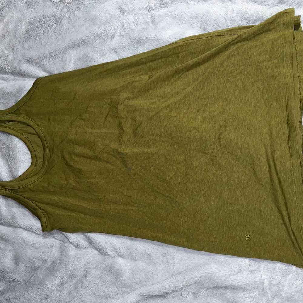 Lululemon Classic Fit Cotton Blend Scoop Dress - image 3