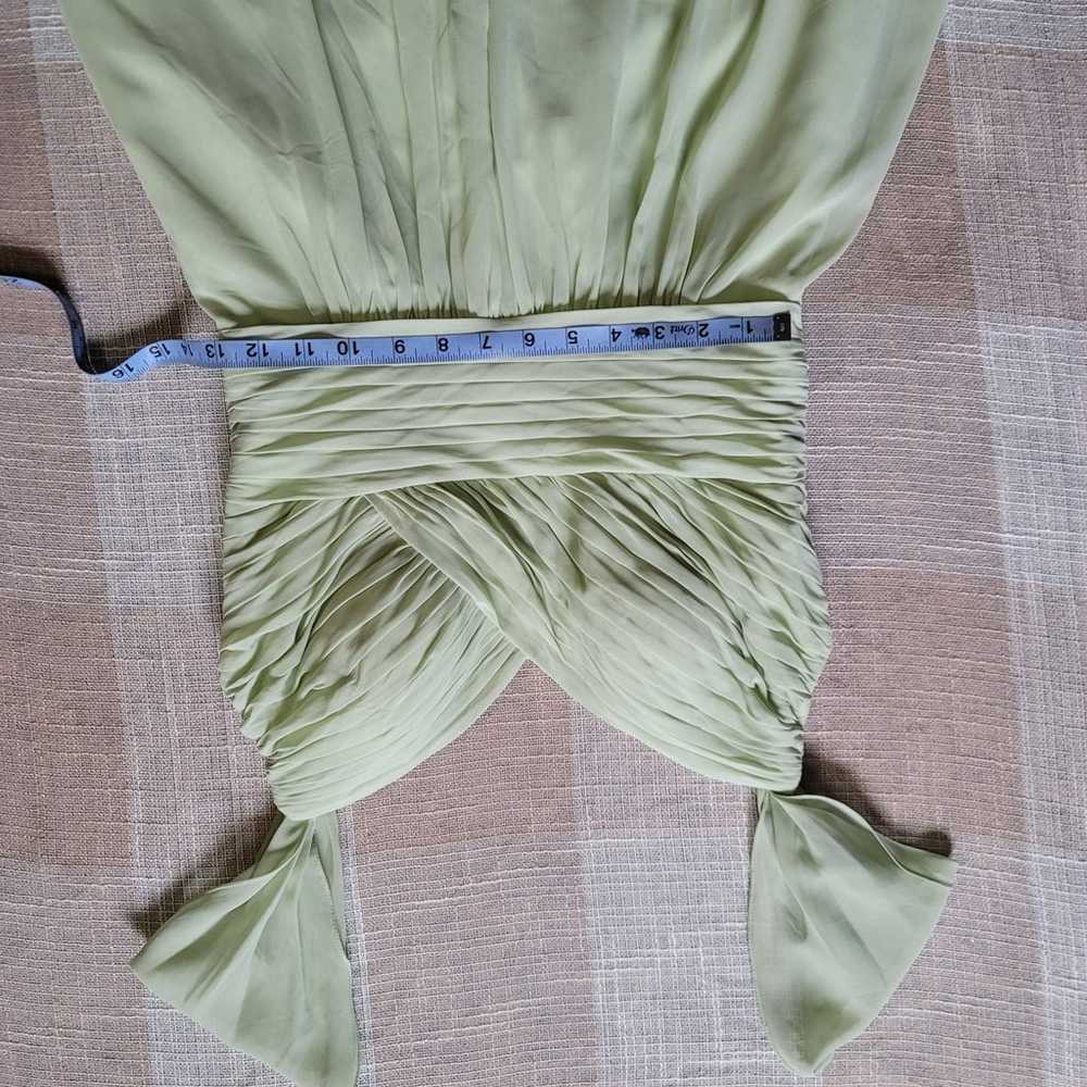 Sage Green Chiffon Formal Dress - image 10