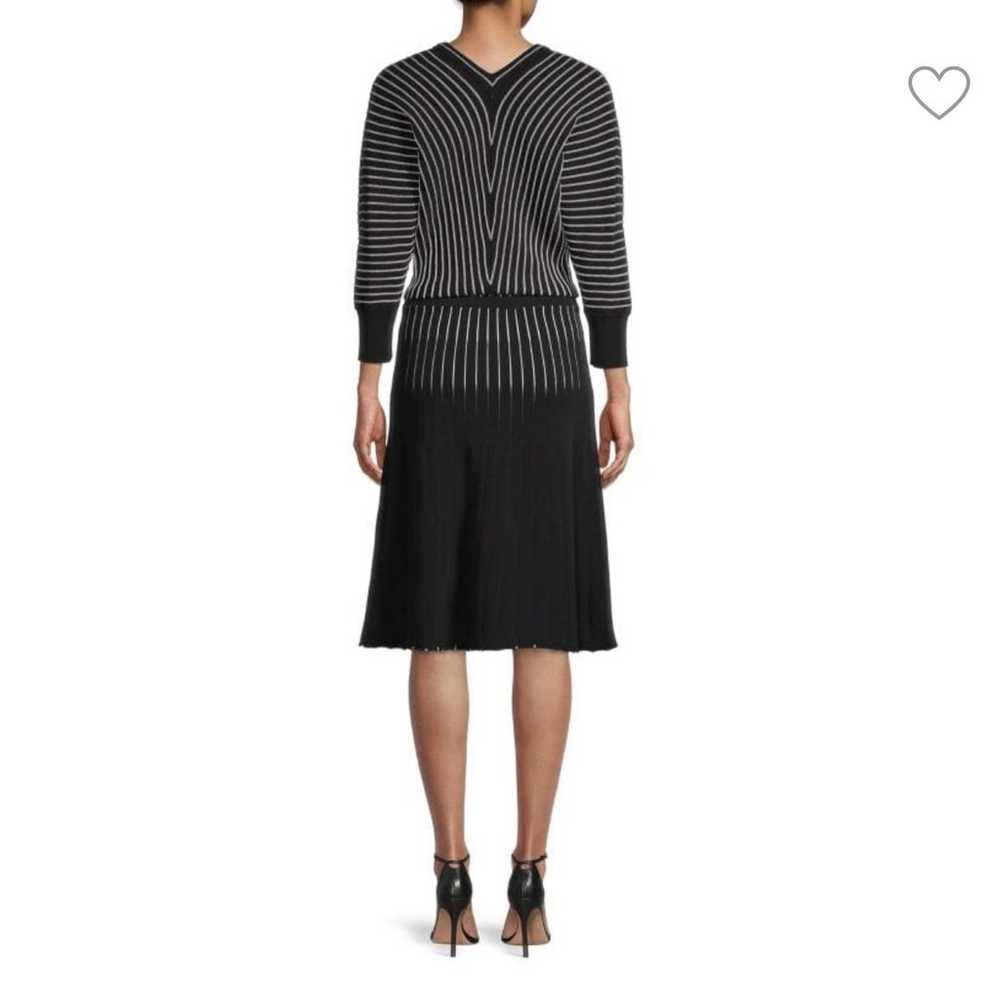 Hugo Boss BOSS Two tone sweater dress Fonika Stri… - image 3