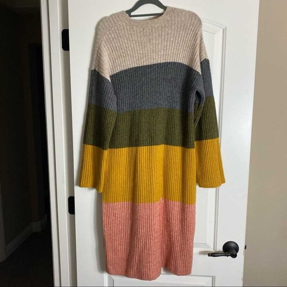 Madewell Colorblock Midi Sweater Dress in Coziest… - image 7