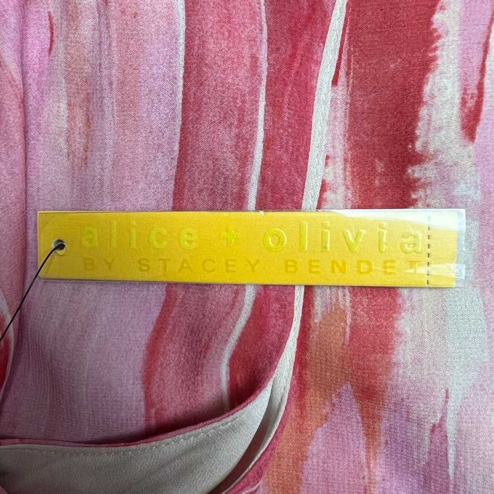Alice + Olivia Dress Womens Size L Multicolor  Si… - image 5