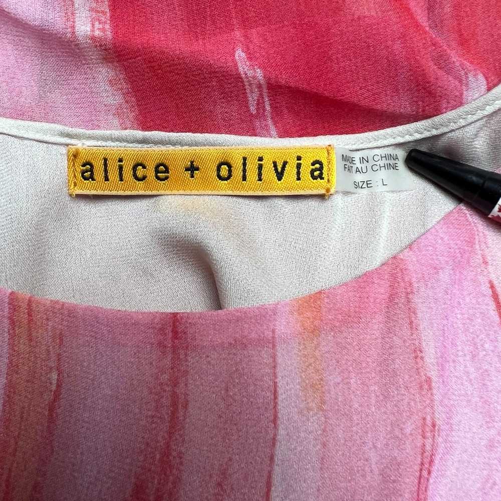 Alice + Olivia Dress Womens Size L Multicolor  Si… - image 7