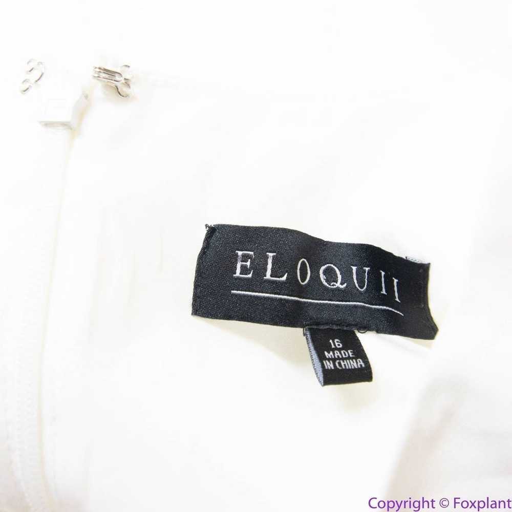NEW Eloquii white Eloquii Slit-Sleeve Fit-and-Fla… - image 10