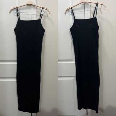 A.L.C. Daniel Black Cold Shoulder MIDI offers Dress Size 2