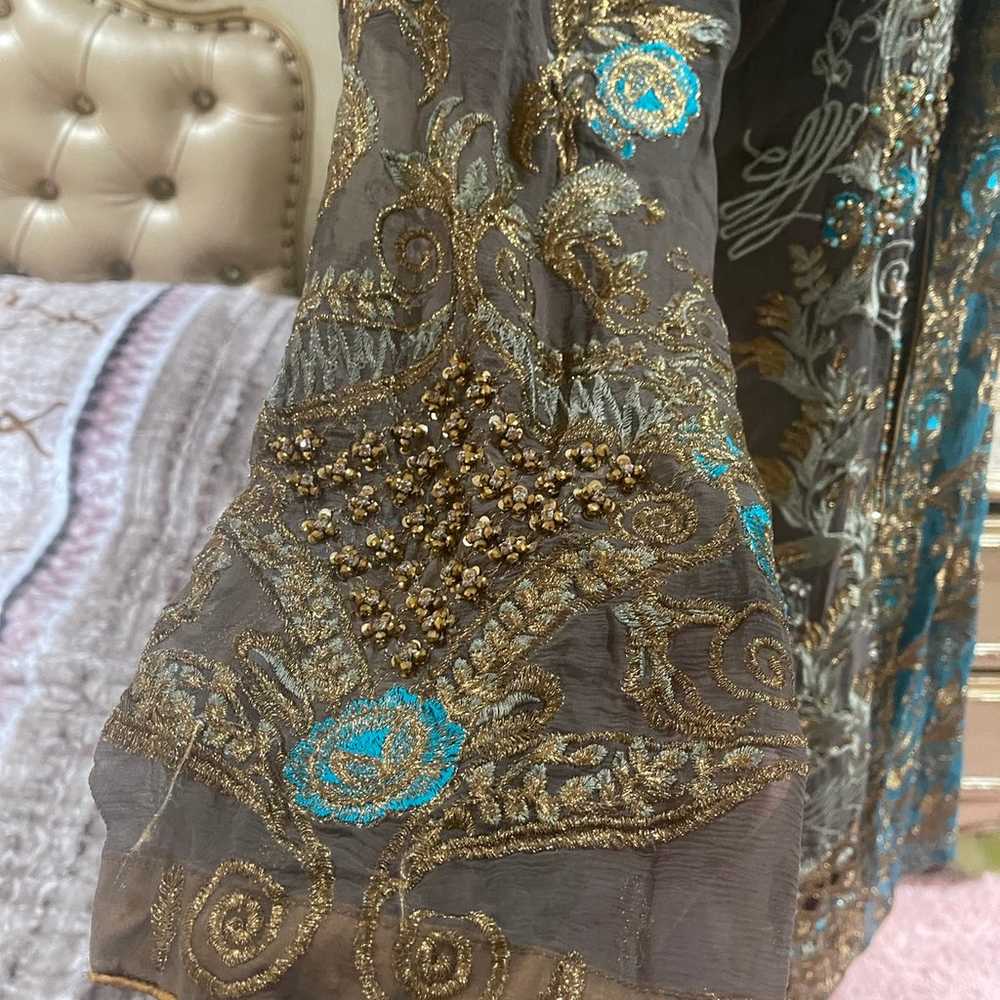 Pakistani branded dress - image 11