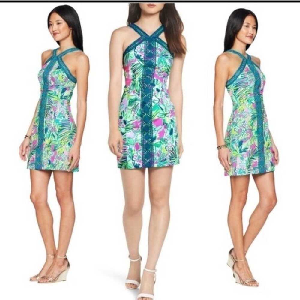 Lilly Pulitzer Vena Stretch Sheath Dress size 2 - image 1