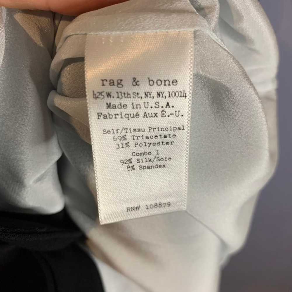Rag & Bone Silk Sleeveless Shirt Dress 2 - image 6