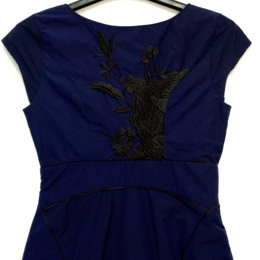 Anthro Floral Embroidered Dress - image 6