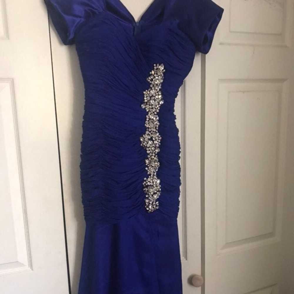 Royal blue jovani dress - image 3