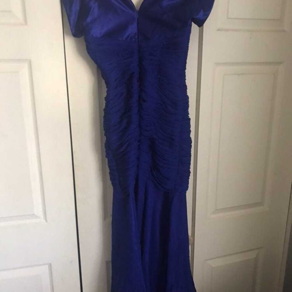 Royal blue jovani dress - image 4