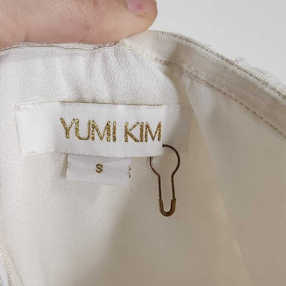 Yumi Kim White Eyelet Midi Dress - image 4