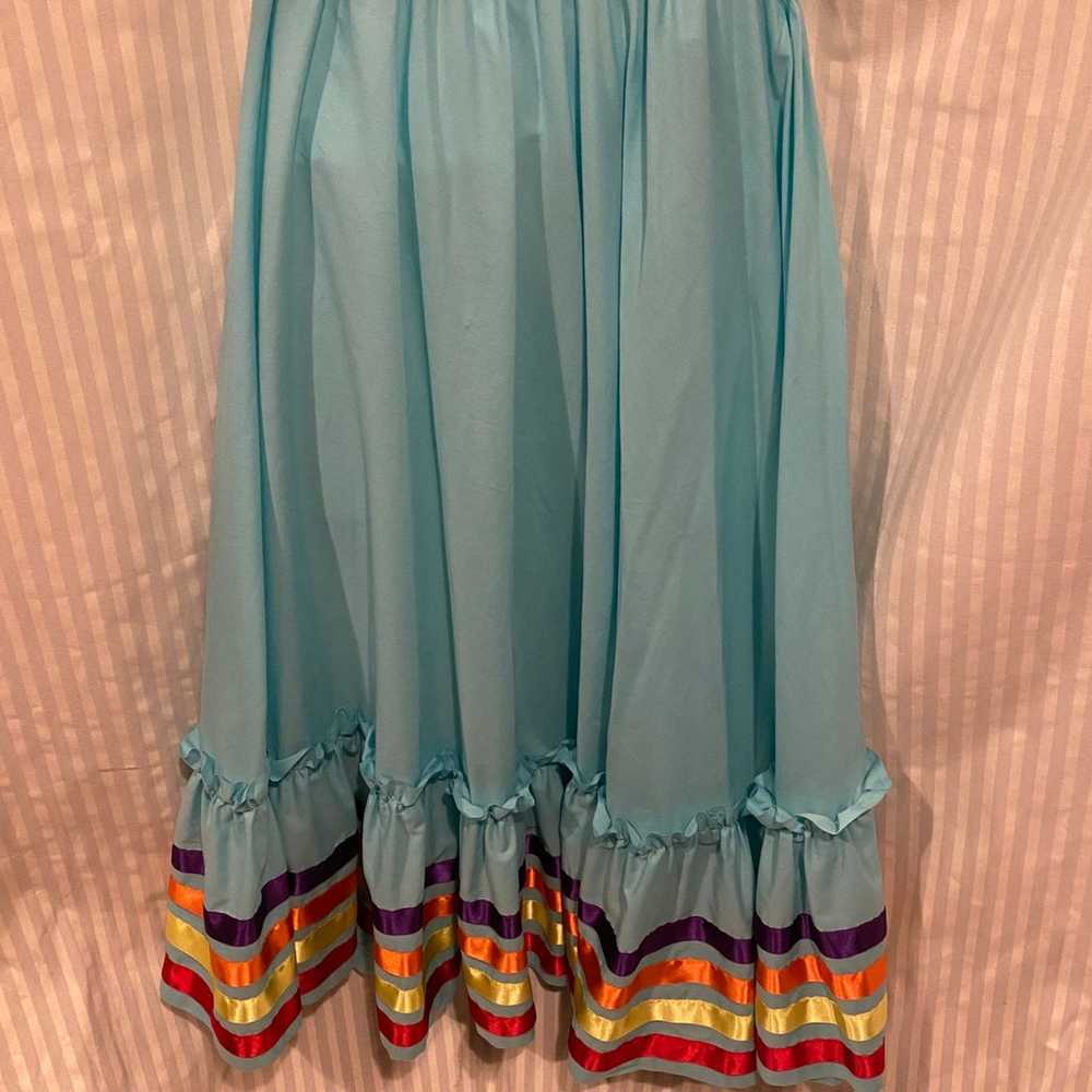 Mexican Folkloric Dress Women’s Size Small - image 4