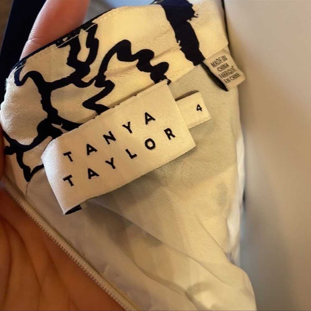 [Tanya Taylor] Navy/White Silk Floral Dress - Siz… - image 7
