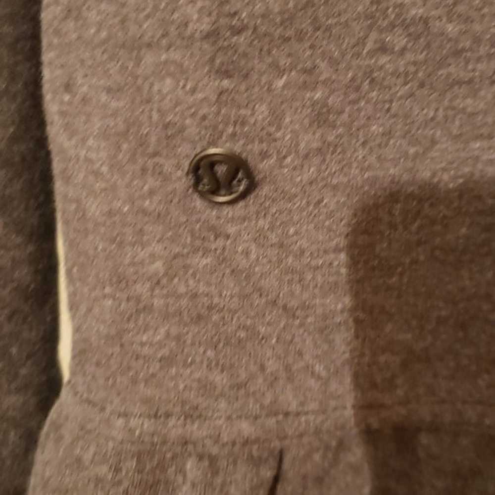 Lululemon athletica dark grey long sleeve with bo… - image 4