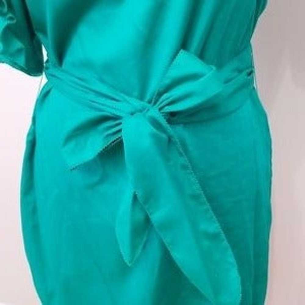 Juicy Couture asymmetrical green mini dress, size… - image 7