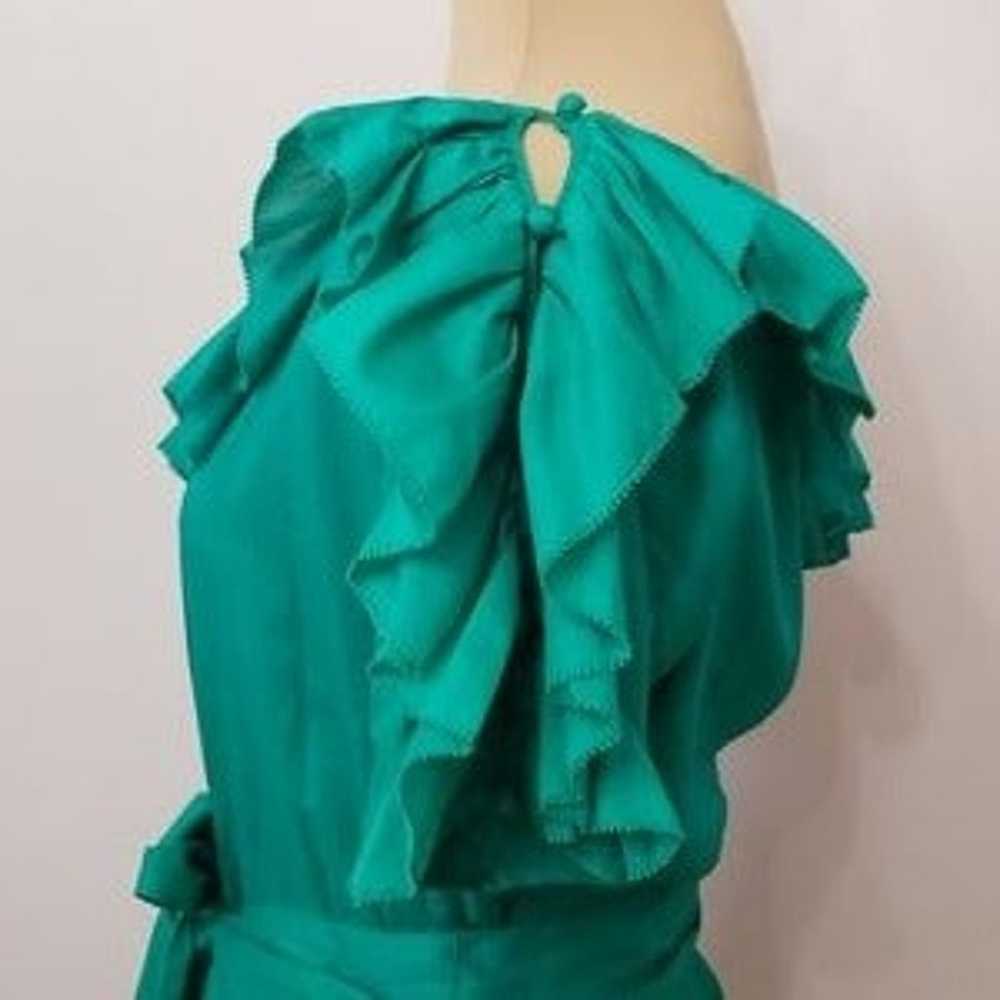 Juicy Couture asymmetrical green mini dress, size… - image 8