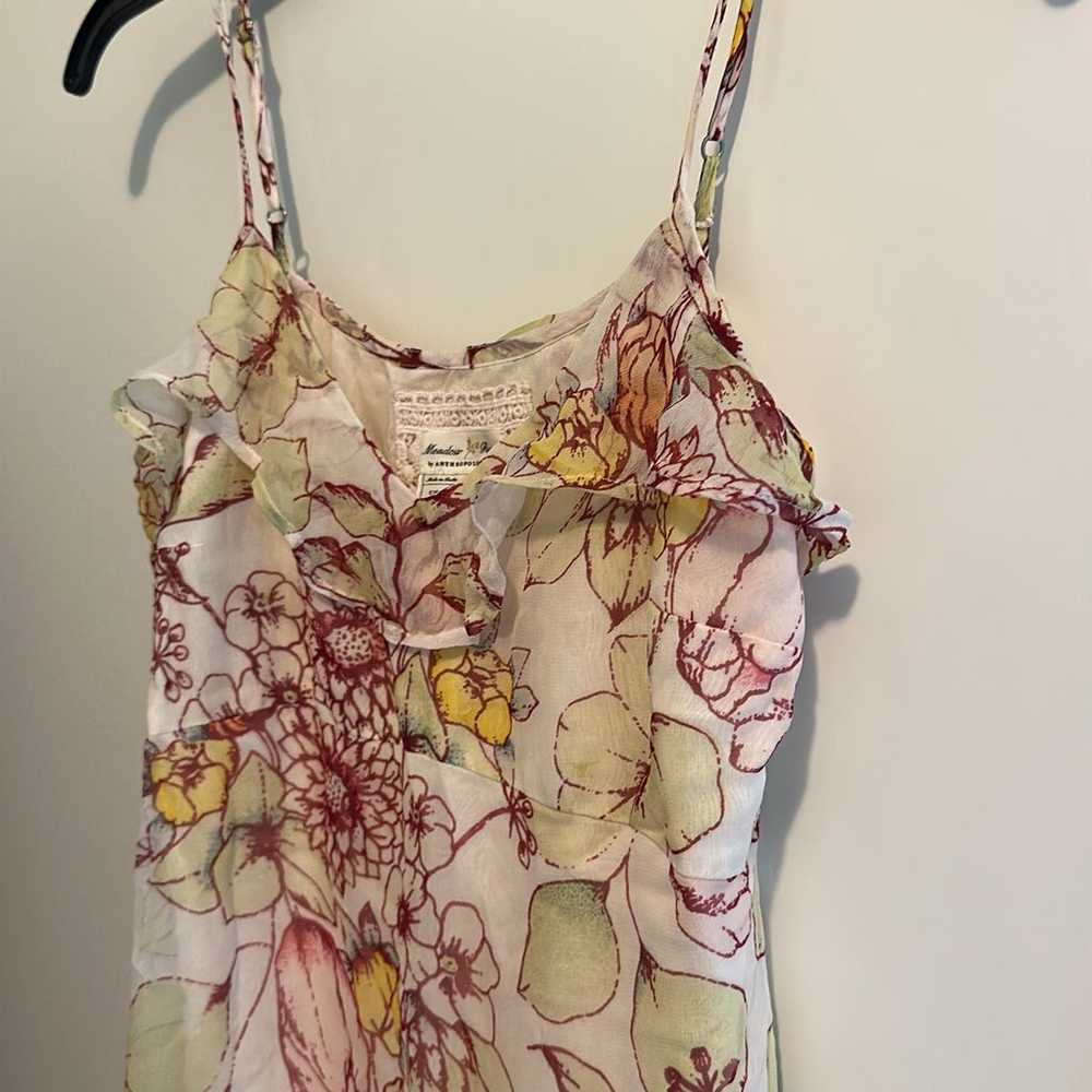 Meadow Rue Dress/Anthropologie/Floral Maxi - image 6