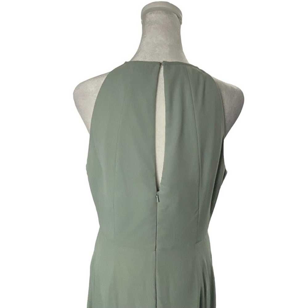 AFTER SIX Willow Chiffon Maxi Dress Willow Green … - image 9