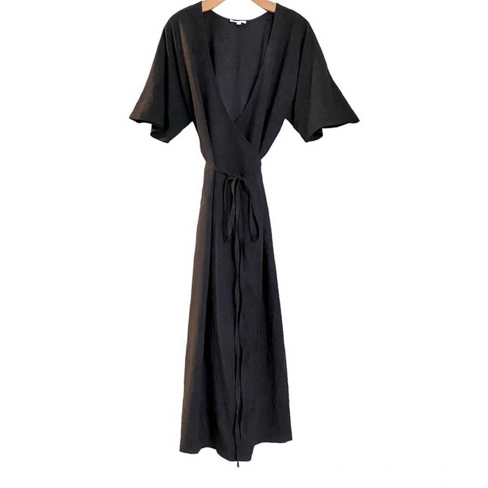 Vetta The Convertible Wrap Tie Dress Black Size M… - image 3