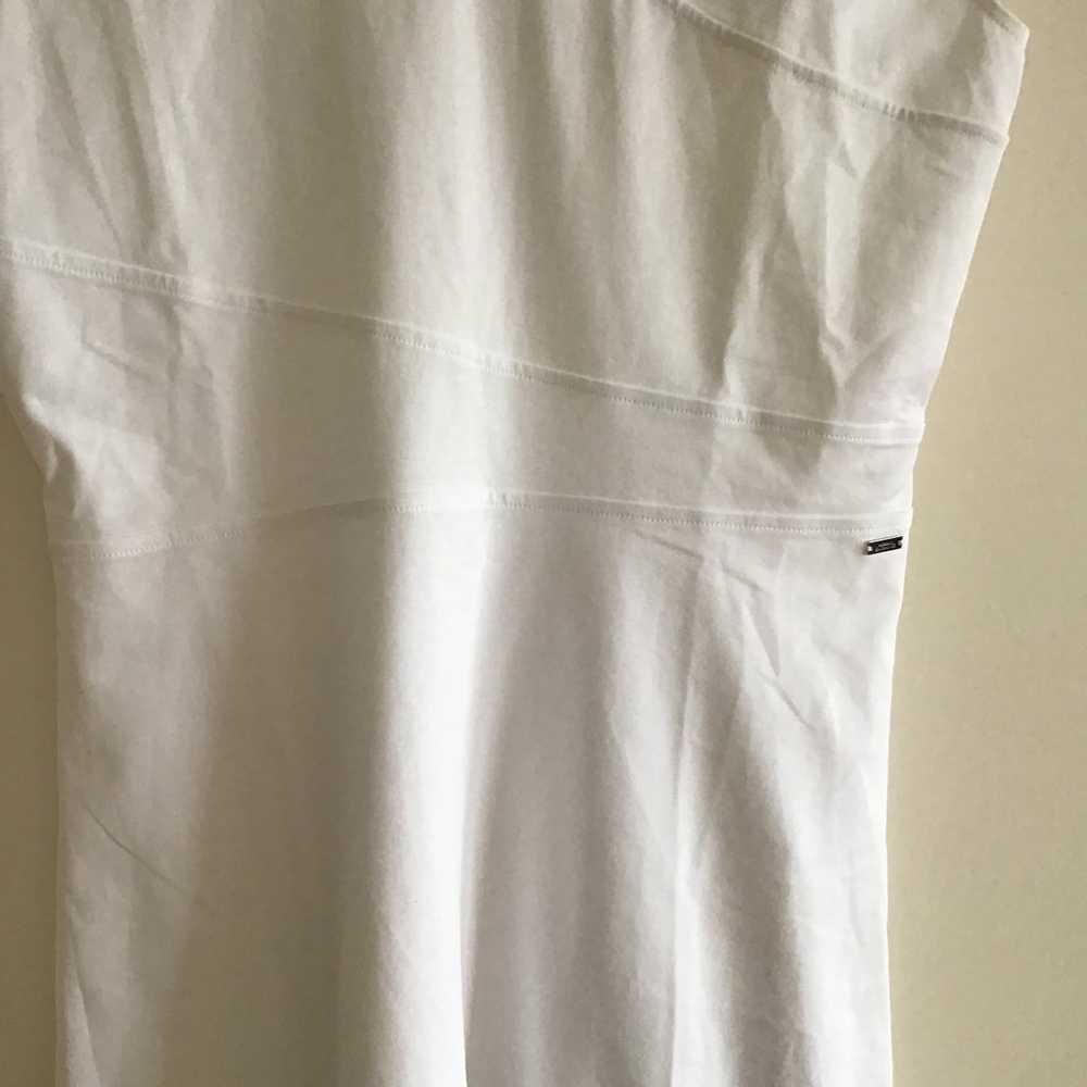 new armani exchange Women’s White Summer Dress Si… - image 2