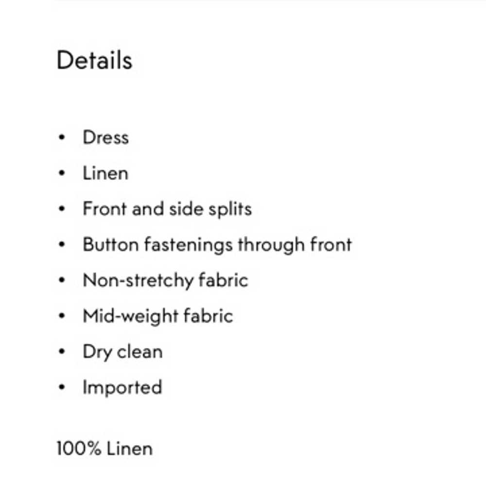 Onia Linen Midi Dress - image 6