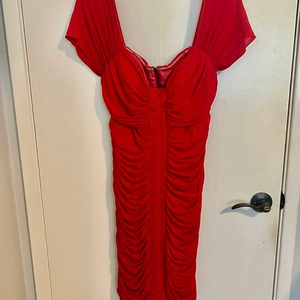 Nicole Miller RED Dress - image 1