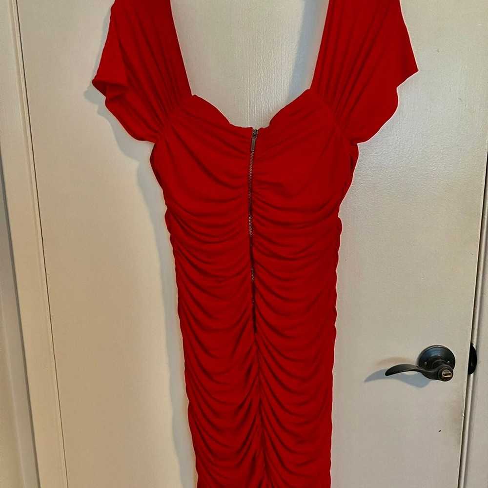 Nicole Miller RED Dress - image 2