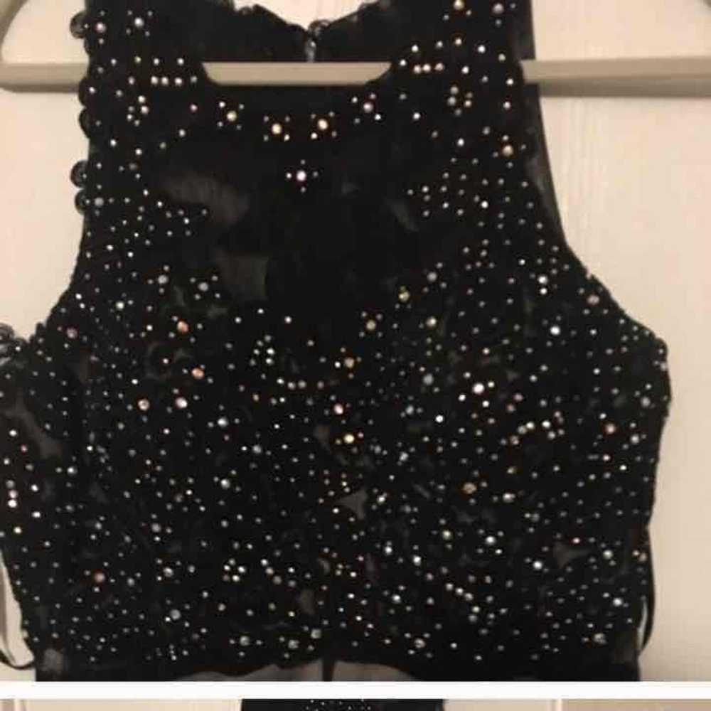 Black prom dress - image 2