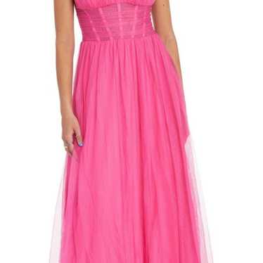 Pink Tulle Prom Dress