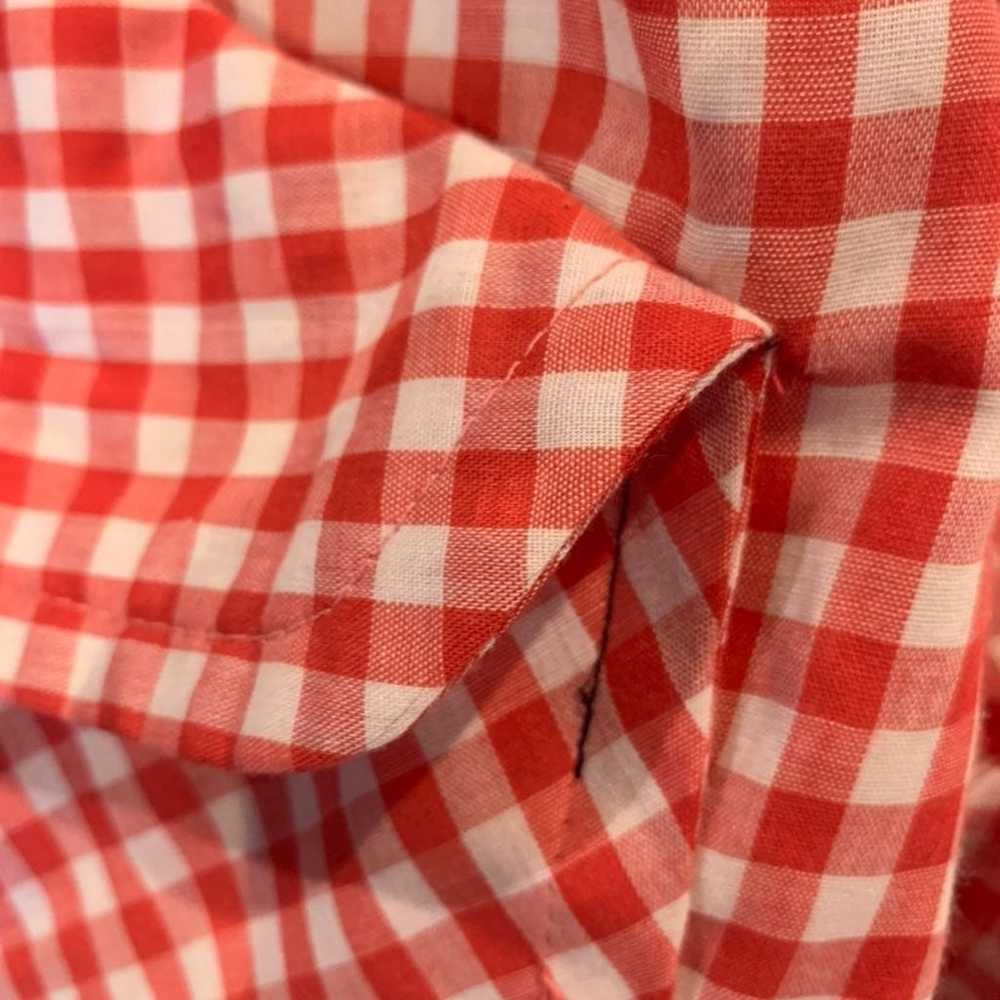 Vintage 1970s gingham dress - image 12