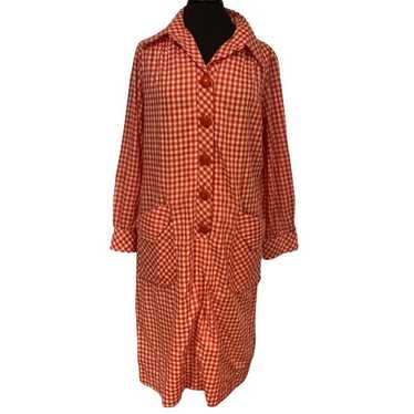 Vintage 1970s gingham dress - image 1