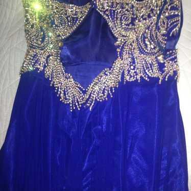 Royal Blue Formal Dress - image 1